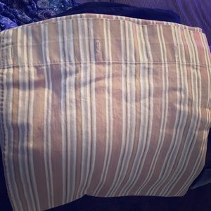 Longaberger Striped Shower Curtain